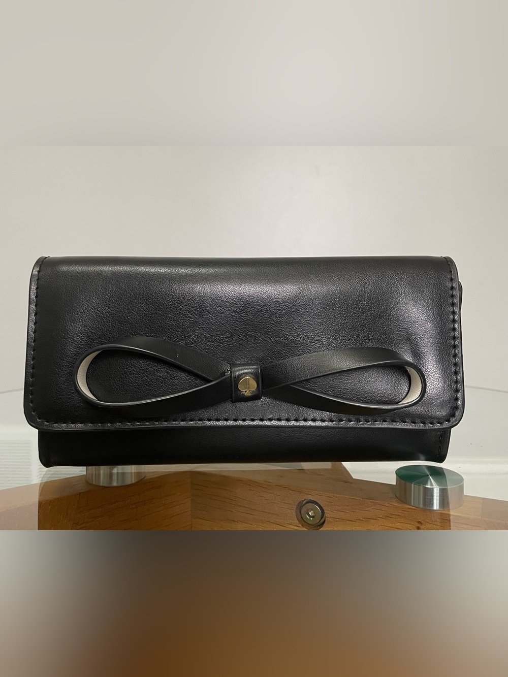 kate spade Black Leather Bow Belt Bag 
S/M